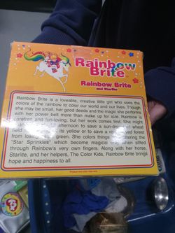 Rainbow Brite And Starlite Collectable Doll 50 Dollars