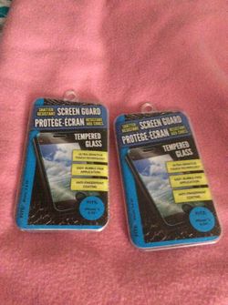 Screen guard tempered glass iPhone 5 and 5S