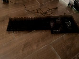 Gaming keyboard and mouse,mouse pad