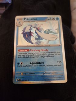 Primarina Pokémon Card 020/084 Holo
