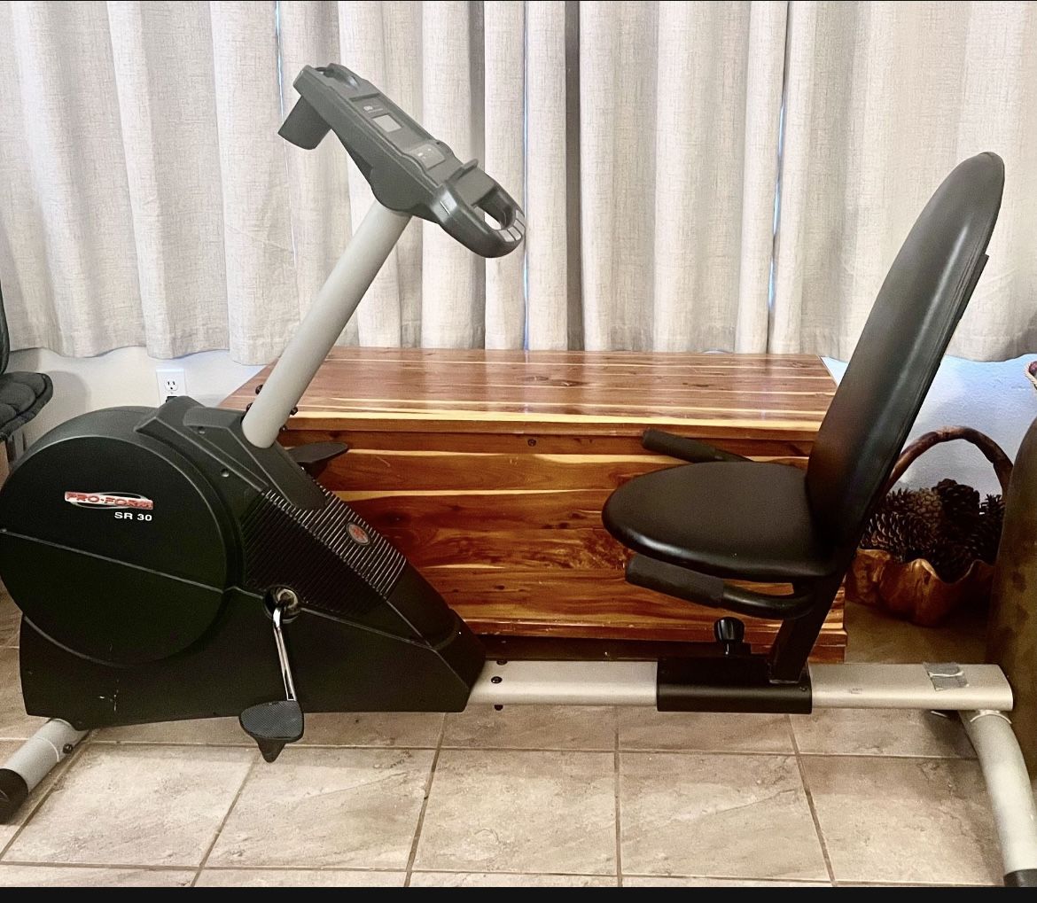 Most Comfortable Exercise Bike With Book/tablet Shelf, Electronic Pulse