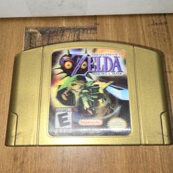 Zelda Majoras Mask N64 (3D Lenticular) Very Clean!!