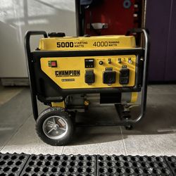 Champion 4000-Watt Dual Fuel Portable Generator