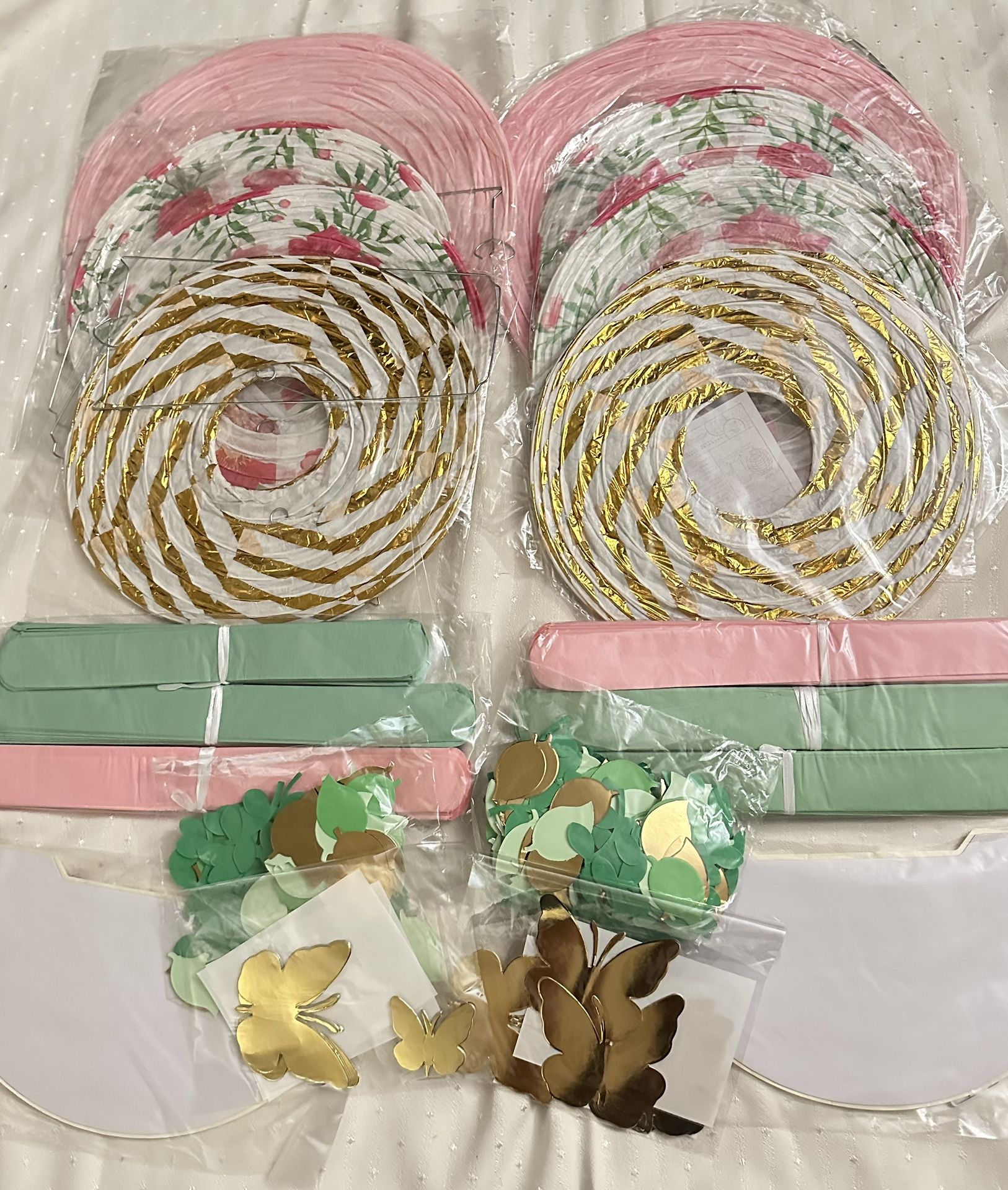 2 (12 Piece) PomTissue Poms $20