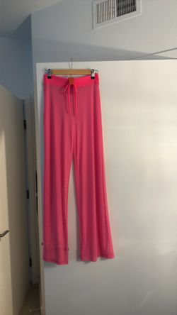 Neon Pink Pants