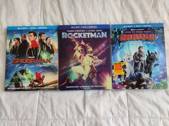NEW BLUE RAY+ DVD MOVIES