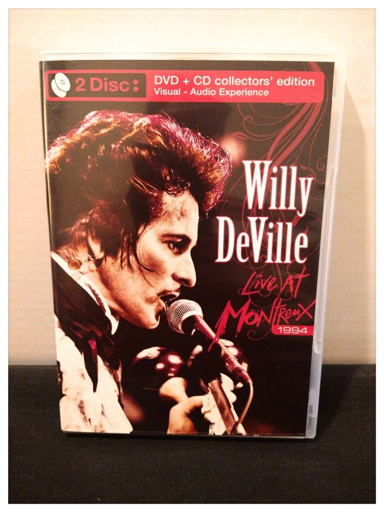 Willy DeVille - Live at Montreux 1994' Collectors Edition - DVD/CD Combo