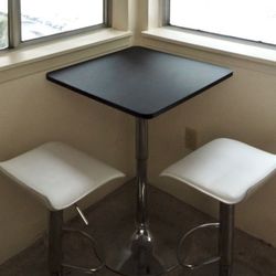 Bistro Table & Two Chairs (adjustable heights)