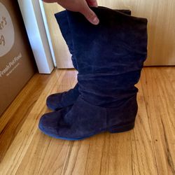 St John’s Bay Jamie Brown Suede Boots Size 8