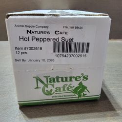 Box Of 12 Suets For Birds