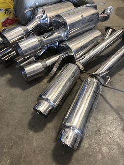 Exhaust Mufflers Diferent Ones