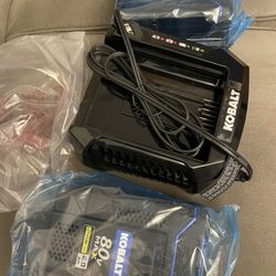 Kobalt Batteries & Charger 80v