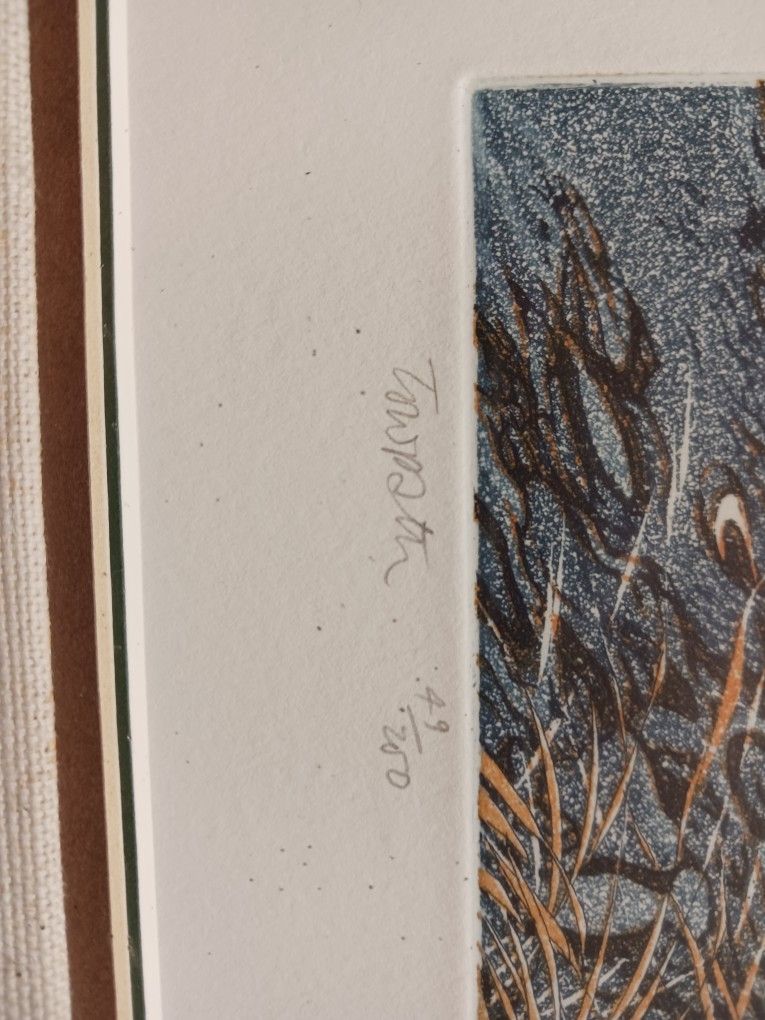 LANDSCAPE Original Lithograph