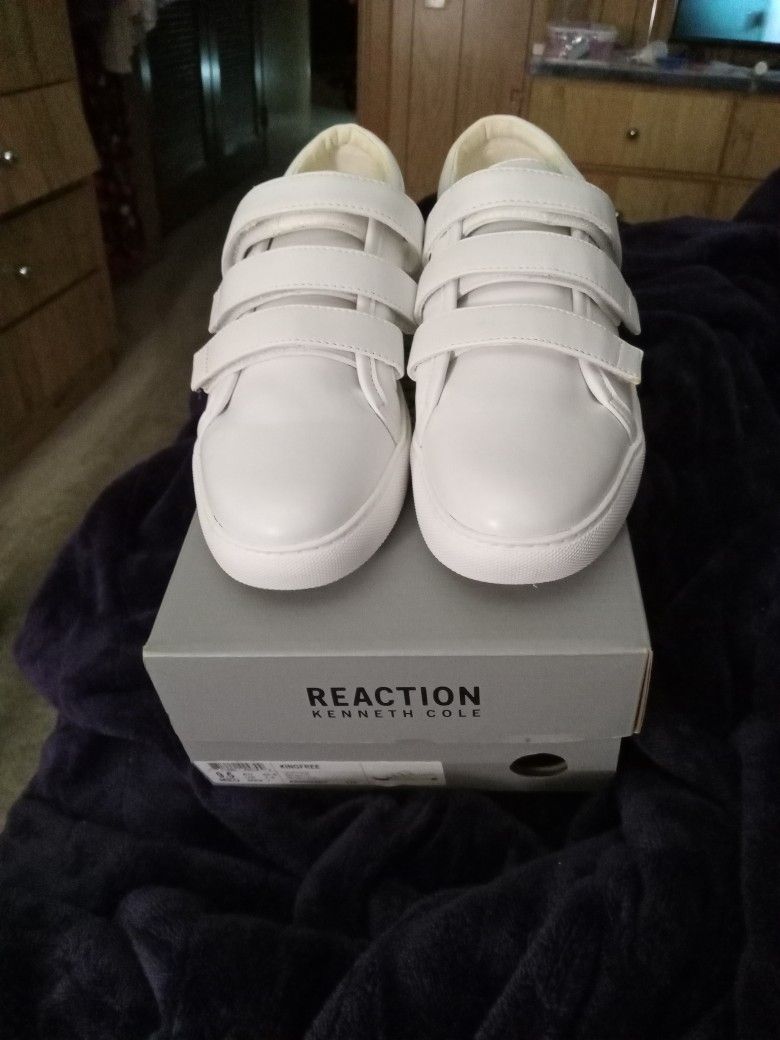 New Kenneth Cole Kingfree White Blanc Blanco Shoe