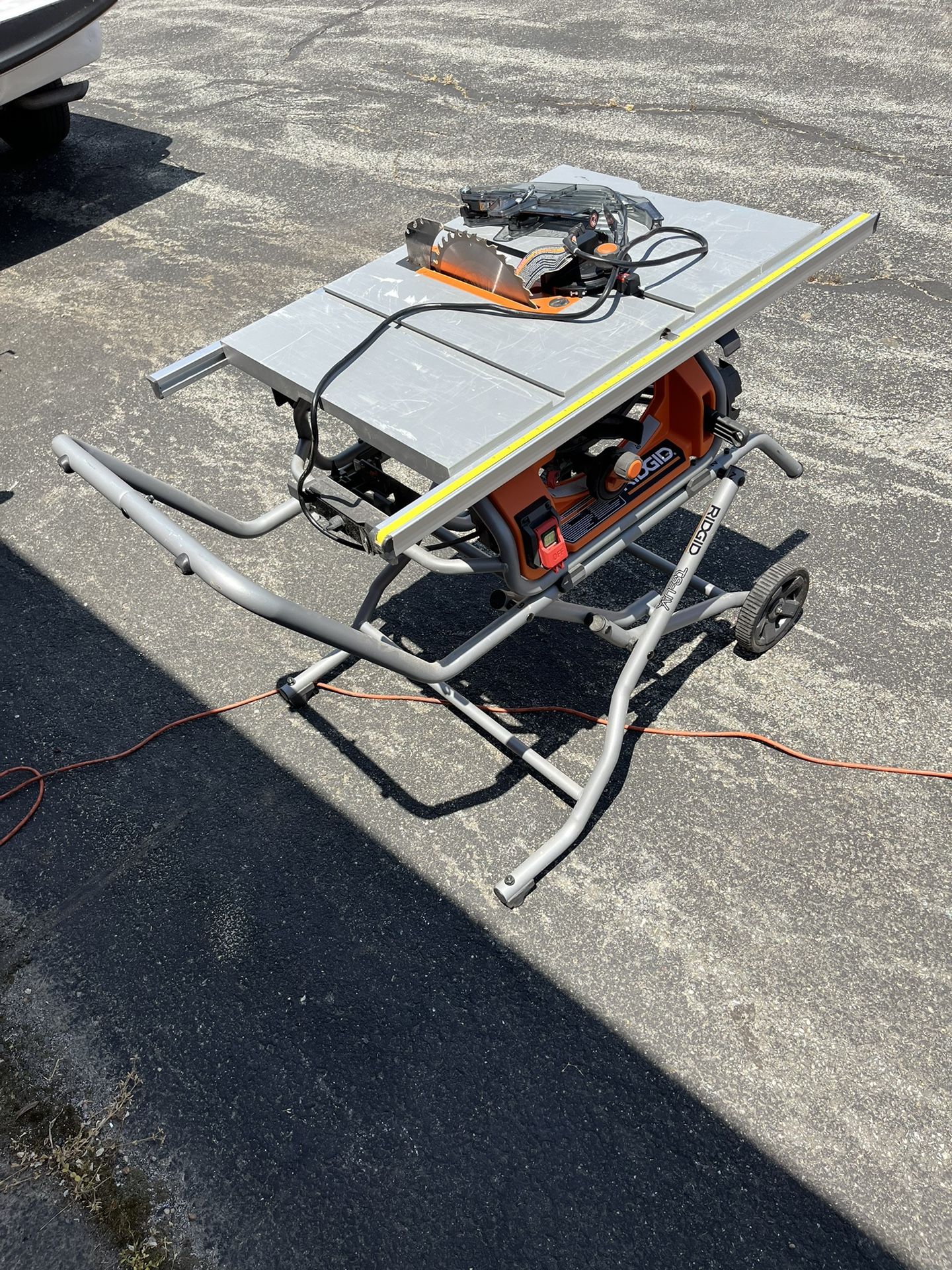 Rigid Table Saw/w Stand