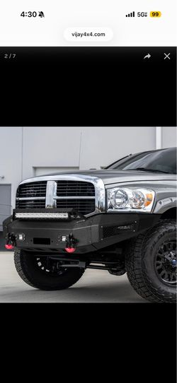 Vijay Front Bumper Dodge Ram