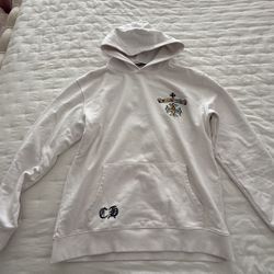White Chrome Hearts Hoodie Size L -  FAST PICKUP