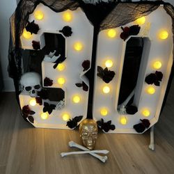 Light-Up “30” Birthday Numbers