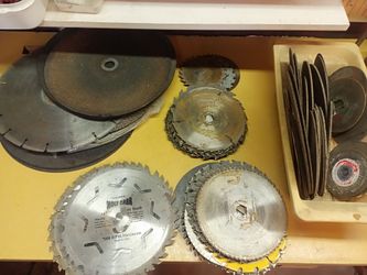 Used saw blades