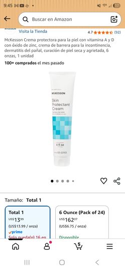 Skin protectant cream