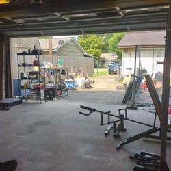 Garage Sale Tools And Gym Equipment Today!!!!