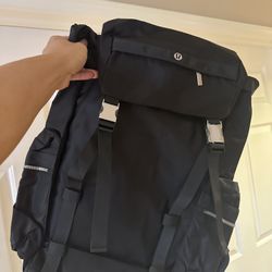 Lulu Large Wunderlust Backpack Black
