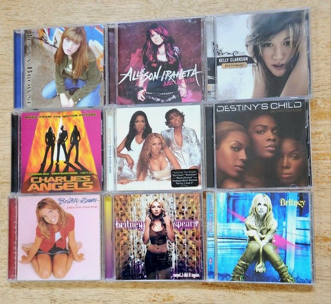 9 CD's From Female Artists