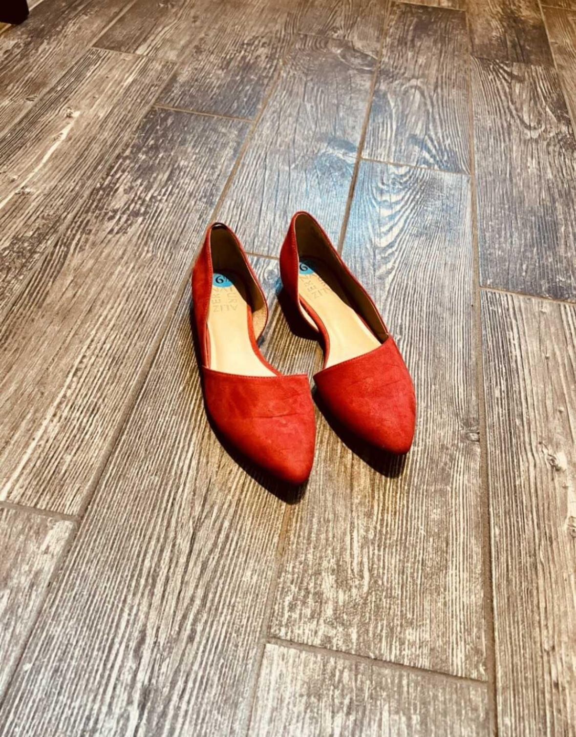 Red Flats Size 6.5