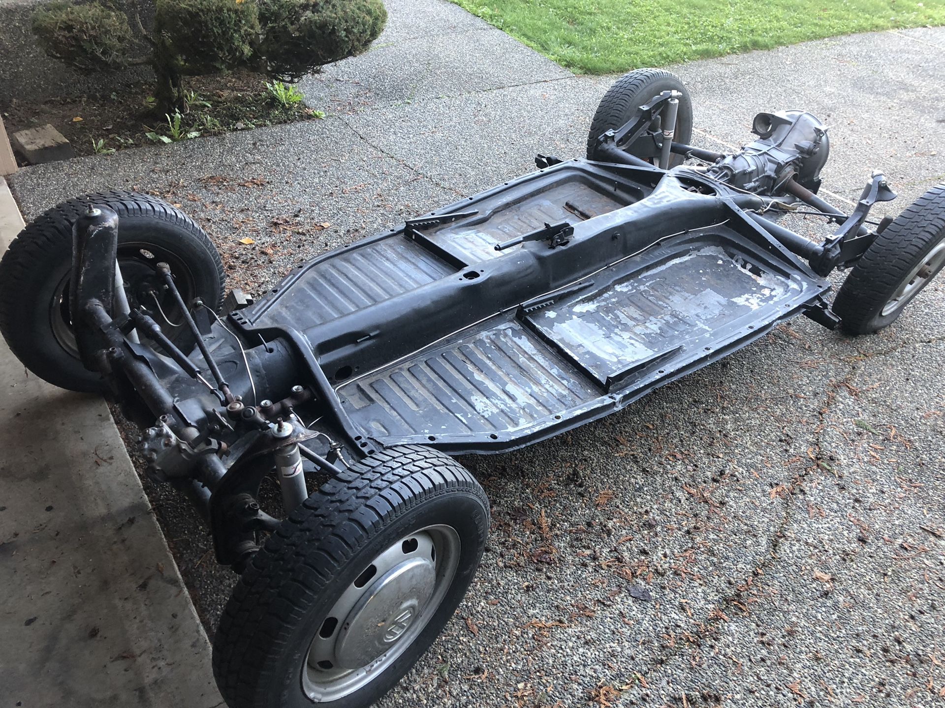 1968 VW Bug Chassis-restored