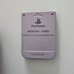 Playstation 1 Memory Card Scph-1020