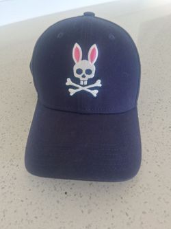 Psycho Bunny baseball cap adjustable navy blue new