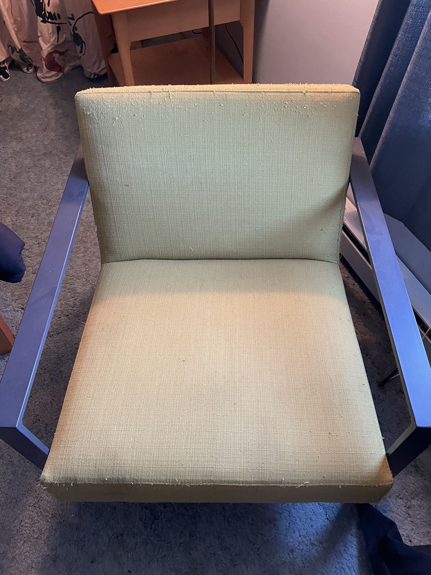 Two Low Side Chairs