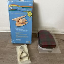 Tailor Board/Clapper, Tailor Ham for ironing, and metal notcher for patterns