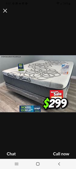 King Sky Comfort Bamboo Cool Gel Memory Foam Mattress