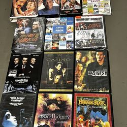 Assorted VHS and DVDs $5ea (Located in Woonsocket, RI)