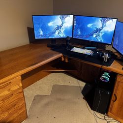 Solid Wood Desk