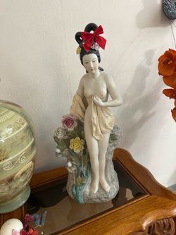 Porcelain statue