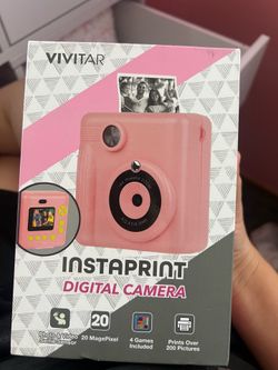 Pink camera