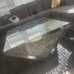 Crushed Mirror Coffee Table