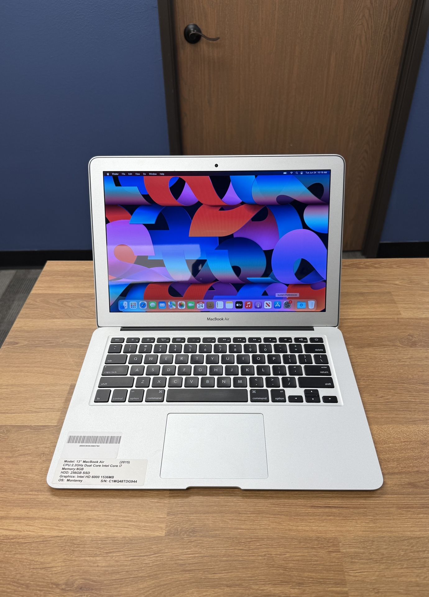 Core I7 Macbook Air 2015 13 Inch 256gb Apple MacBook Air 2015