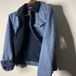 Levi’s Men’s Trucker Midnight Blue Jacket Large