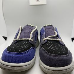 Size 10 - Zion Williamson x Air Jordan 1 Retro OG Low Voodoo Alternate