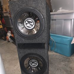 12 In MEMPHIS SUBS    W/POWER AMP