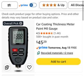 Meter for cars