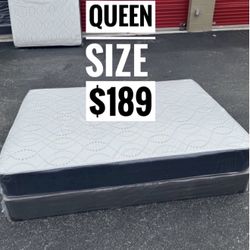 Queen Mattress Set – Brand New – Delivery Today 🚚