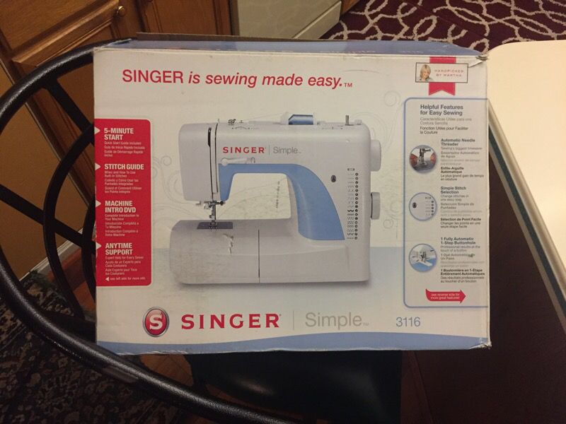 Brand New Singer Sewing machine Never Used