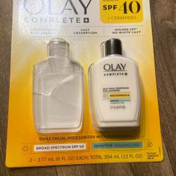 Olay Facial Moisturizer With Sunscreen.