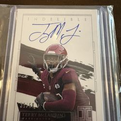 Terry McLaurin 2021 Impeccable /50 