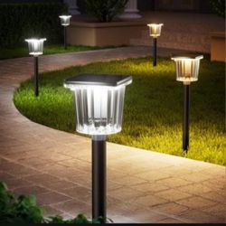 Solar Decor Pathway Lights  - 8Pk