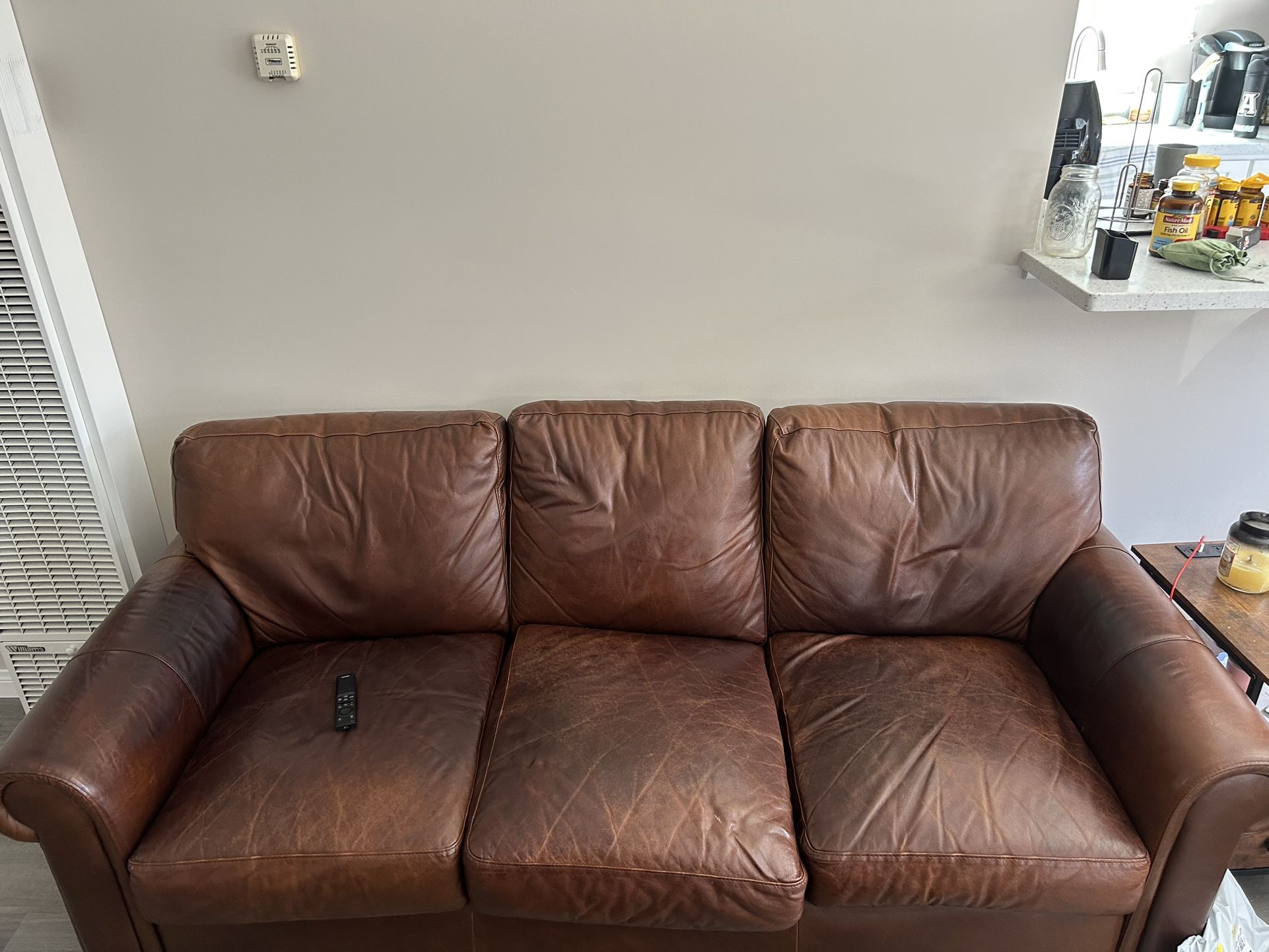 Leather Couch